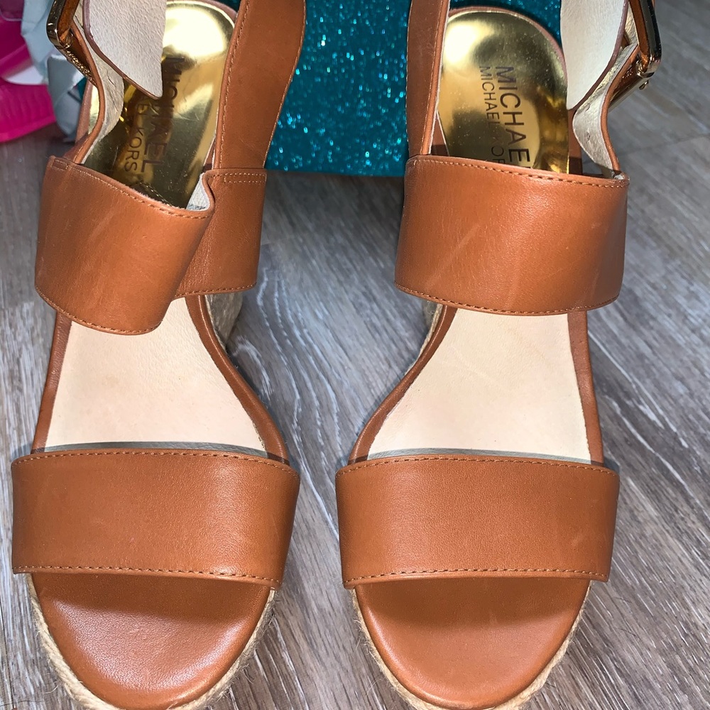 Michael Kors Wedge shoes  5.5. Great condition!!